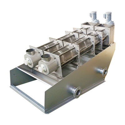 Industrie-Spindelpresse-Schlamm-Entwässerungsmaschine für Druck-Abwasseraufbereitung