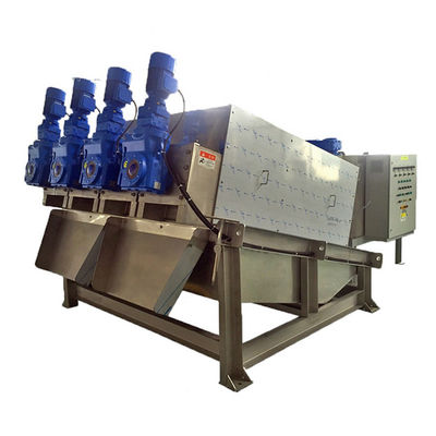 Inländische Abwasserbehandlungs-Maschinen-automatische Spindelpresse-Entwässerungsmaschine