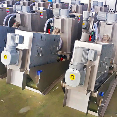 kaufen Multi Disketten-Spindelpresse-Lebensmittelindustrie-Schlammtrocknungs-Maschine online manufacture