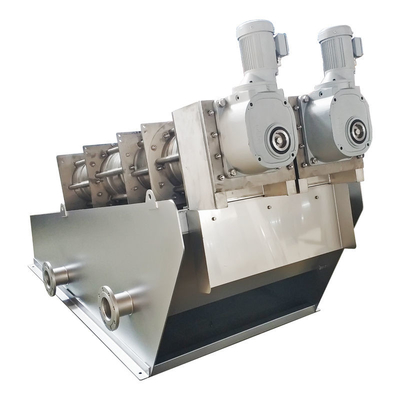 Schlamm-Entwässerungssystem-ölige Abwasserbehandlungs-Spindelpresse-Maschine