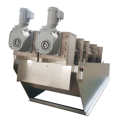 Schlamm-Entwässerungsmaschine Staplungsspindelpresse für Brauerei-Abwasser