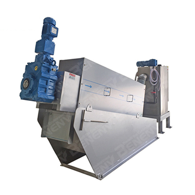Automatischer Schlamm-Entwässerungsmaschinen-städtische Industrie-multi Disketten-Spindelpresse