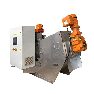 Mehrplatten-Schlamm-Entwässerungsmaschine Containerisierte Abwasserbehandlungs-Schlamm-Dehydrator