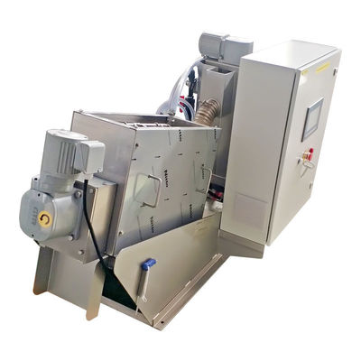 Spindelpresse-Abwasserbehandlungs-Schlamm-Entwässerungsmaschine 1t/H