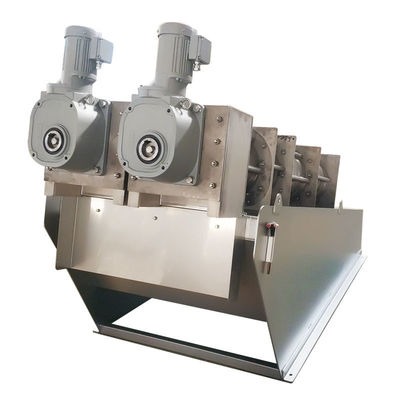 Abwasserbehandlungs-Entwässerungsspindelpresse-Schlamm-Entwässerungsmaschine
