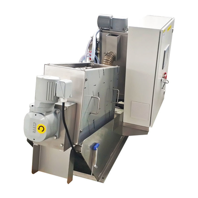Abwasser-Schlamm-Entwässerungsspindelpresse für industrielles Abwasser