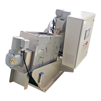 Automatischer Schlamm-Entwässerungsspindelpresse für aktivierte Schlamm-Abwasserbehandlung