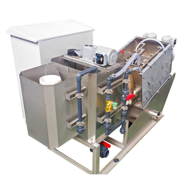 Abwasseraufbereitungs-Schlamm-Entwässerungsspindelpresse-Schlamm-Entwässerungseinheit