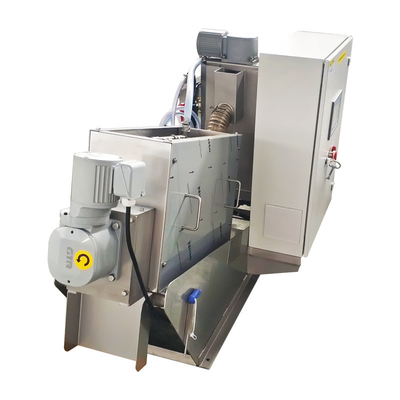 Abwasserbehandlungs-Schlamm-Entwässerungsspindelpresse für ölige Schlamm-Behandlung